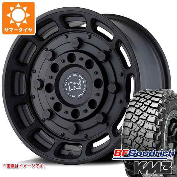 5本セット ジープ ラングラー JK/JL系用 サマータイヤ BFグッドリッチ マッドテレーンT/A KM3 LT265/70R17 121/118Q  ブラックライノ ウォの通販はau PAY マーケット タイヤ1番 au PAY マーケット－通販サイト