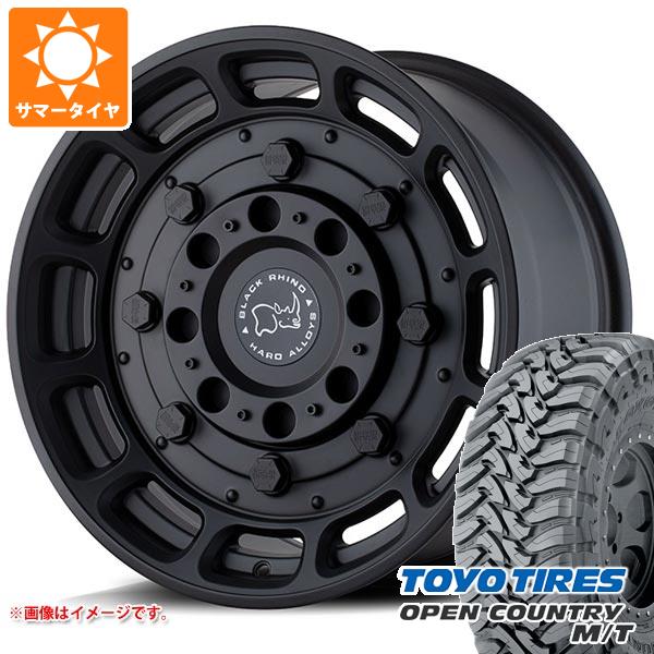 ハイラックスサーフ215系用 サマータイヤ トーヨー オープンカントリー M/T LT265/65R17 120/117P ブラックレター ブラックライノ ウォートホッグ 8.5-17 タイヤホイール4本セットの通販は 147,500円