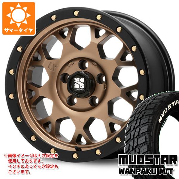 サマータイヤ 235/70R16 106S マッドスター ワンパク M/T ホワイトレター MLJ エクストリームJ XJ04 7.0-16 タイヤホイール4本セット