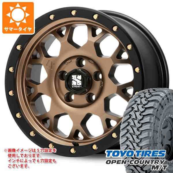 サマータイヤ 225/75R16 103/100Q トーヨー オープンカントリー M/T ホワイトレター MLJ エクストリームJ XJ04 7.0-16 タイヤホイール4本の通販は