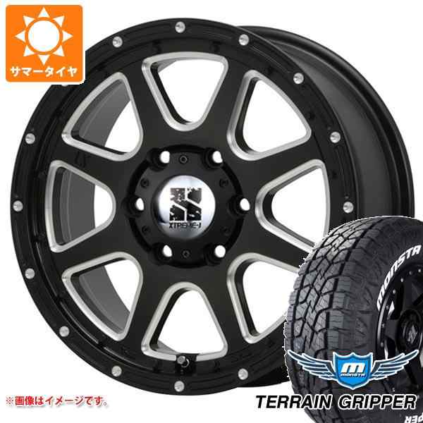 MLJ ハイラックスサーフ215系用 サマータイヤ モンスタ テレーングリッパー 265/65R17 116T XL ホワイトレター MLJ  エクストリームJ XJ06 8.0-17