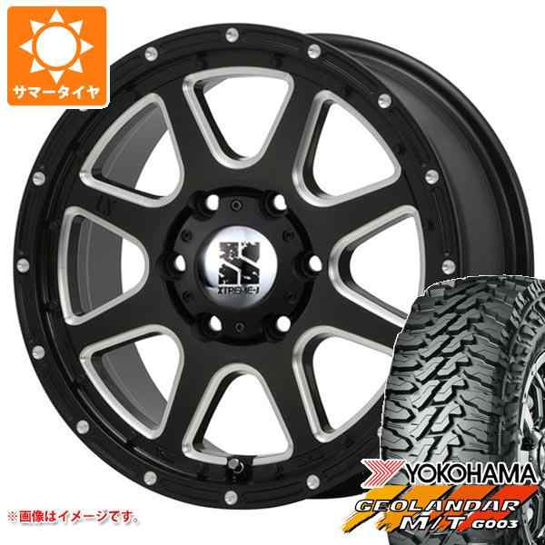 ブティック MLJ 2023年製 サマータイヤ 265/70R17 121/118Q ヨコハマ ジオランダー M/T G003 MLJ  エクストリームJ XJ04 8.0-17