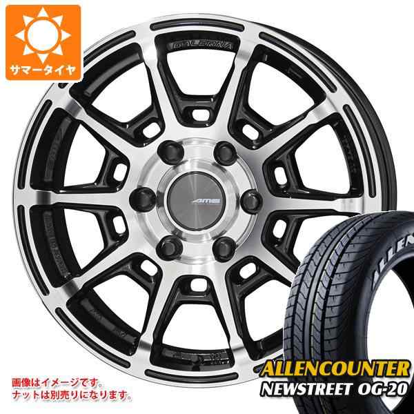 大安売りALLENCOUNTER 215/60R17 ホワイトレター HIACE ハイエース 200系 レジアスエース タイヤホイール 17インチ BD00 新品4本セット ラジアルタイヤ