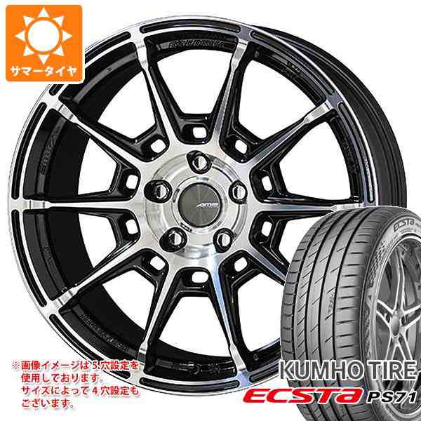 サマータイヤ 215/40R18 89Y XL クムホ エクスタ PS71 ガレルナ レフィーノ 7.5-18 タイヤホイール4本セットの通販は