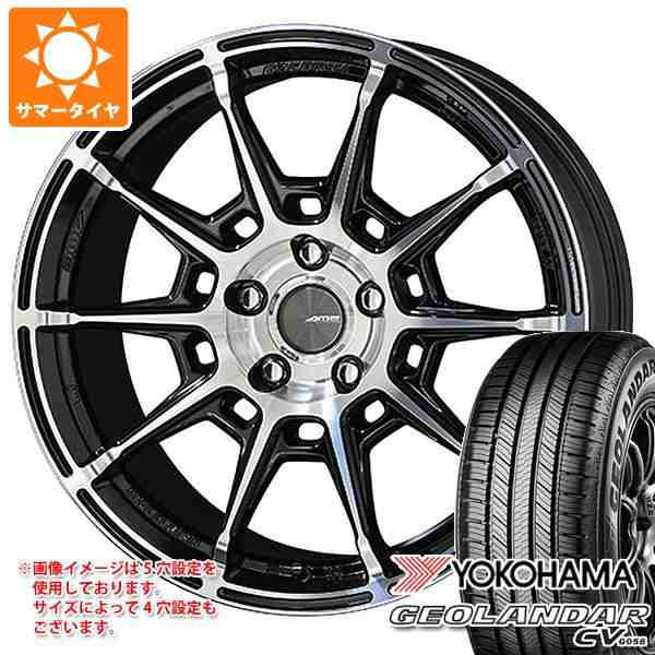 サマータイヤ 165/60R15 77H ヨコハマ ジオランダー CV G058 ガレルナ レフィーノ 4.5-15 タイヤホイール4本セット ...