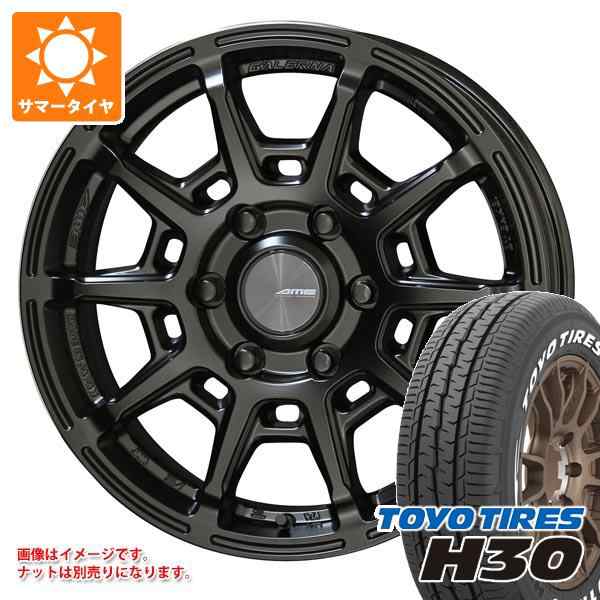 ハイエース 200系用 サマータイヤ トーヨー H30 215/60R17 C 109/107R ホワイトレター ガレルナ レフィーノ 6.5-17  タイヤホイール4本セの通販はau PAY マーケット - タイヤ1番 | au PAY マーケット－通販サイト