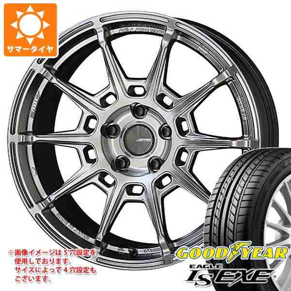 夏タイヤ ホイール4本セット 215/45R18 グッドイヤー イーグル エルエス エグゼ(限定) ブリヂストン バルミナ A12 18インチ(送料無料)：フジコーポレーション  - 車用品