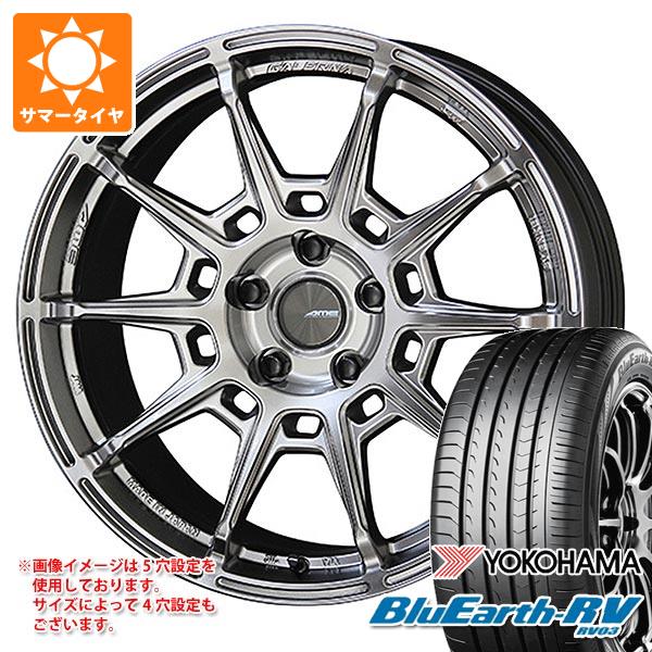 235/50R18 101V ヨコハマ ブルーアース RV03 WORK EMOTION M8R サマー 