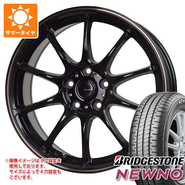 サマータイヤ 165/55R15 75V ブリヂストン ニューノ ジースピード P-07 4.5-15 タイヤホイール4本セット 52,680円