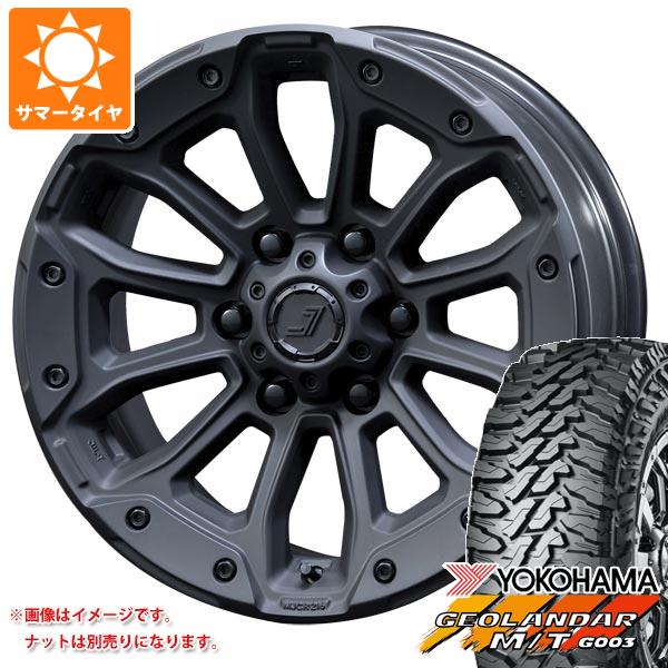 5本セット FJクルーザー 10系用 2026年製 サマータイヤ ヨコハマ ジオランダー M/T G003 LT285/70R17 121/118Q ジェップセン MJCR 216 8.0-17 タイヤホイール5本セット