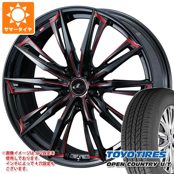 サマータイヤ 225/65R17 102H トーヨー オープンカントリー U/T レオニス GX 7.0-17 タイヤホイール4本セットの通販は