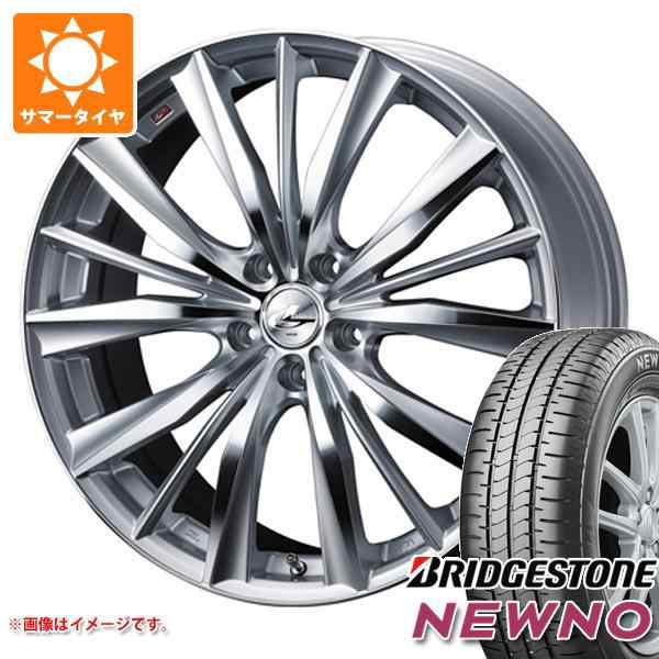 トレフォイル WEDS サマータイヤ 225/50R18 95V ブリヂストン ニューノ レオニス VR 8.0-18 