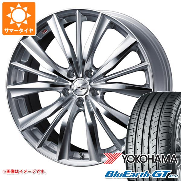 サマータイヤ 155/65R14 75H ヨコハマ ブルーアースGT AE51 レオニス VX 4.5-14 タイヤホイール4本セットの通販は 55,165円