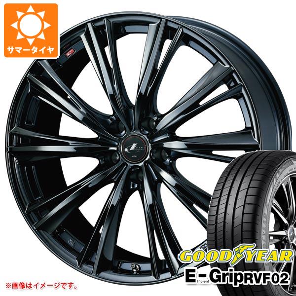 サマータイヤ 165/55R15 75V グッドイヤー エフィシエントグリップ RVF02 レオニス WX 4.5-15 タイヤホイール4本セット