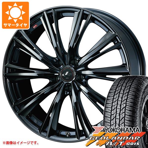 2026年製 サマータイヤ 165/60R15 77H ヨコハマ ジオランダー A/T G015 ブラックレター レオニス WX 4.5-15 タイヤホイール4本セット