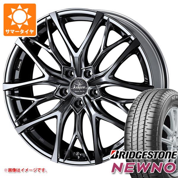 サマータイヤ 185/60R16 86H ブリヂストン ニューノ クレンツェ ウィーバル 100エボ 6.0-16 タイヤホイール4本セット 106,000円
