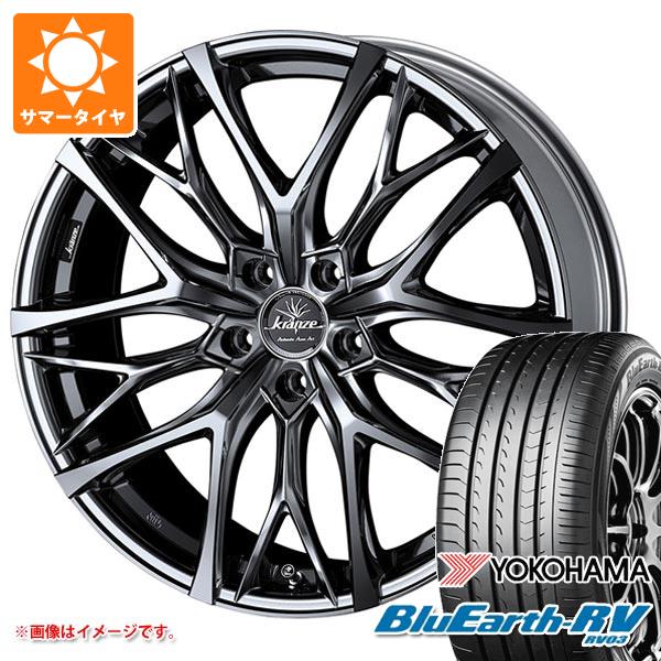 サマータイヤ 225/40R19 93W XL ヨコハマ ブルーアースRV RV03 クレンツェ ウィーバル 100エボ 8.0-19 タイヤホイール4本セット