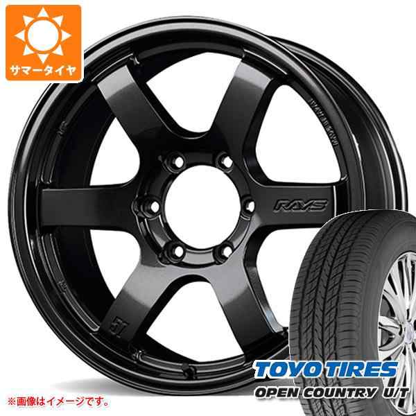 トライトン LC2T用 サマータイヤ トーヨー オープンカントリー U/T 265/65R17 112H レイズ グラムライツ 57DR-X 8.0-17  タイヤホイール4の通販はau PAY マーケット - タイヤ1番 | au PAY マーケット－通販サイト