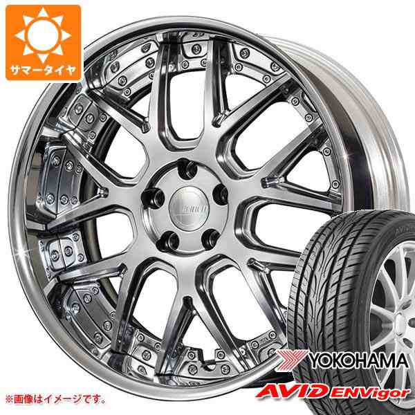 サマータイヤ 245/40R20 99W XL ヨコハマ エービッド エンビガー S321 アミスタット ライエン M07 8.5-20 タイヤホイール4本セットの通販は 184,700円
