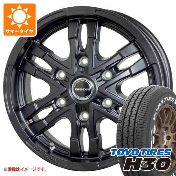 NV350キャラバン E26用 サマータイヤ トーヨー H30 195/80R15 107/105N ホワイトレター バイソン BN-03  6.0-15 タイヤホイール4本セットの通販はau PAY マーケット タイヤ1番 au PAY マーケット－通販サイト