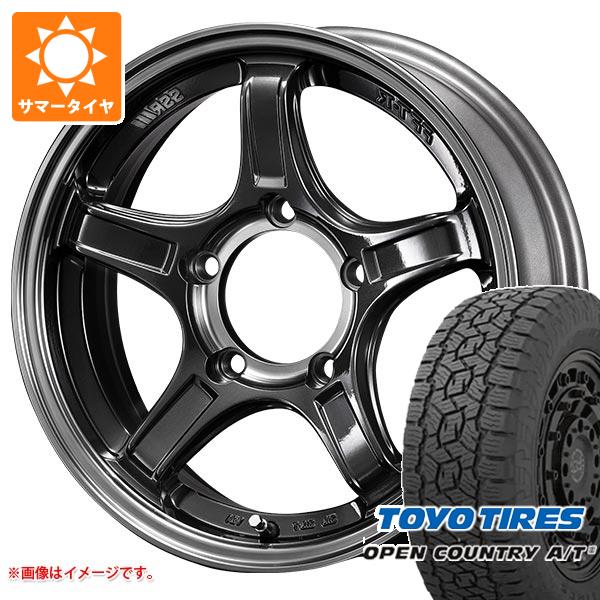 5本セット ジムニー JB64W用 サマータイヤ トーヨー オープンカントリー A/T3 215/70R16 100T SSR ディバイド X03J 5.5-16 タイヤホイール5本セット 121,750円