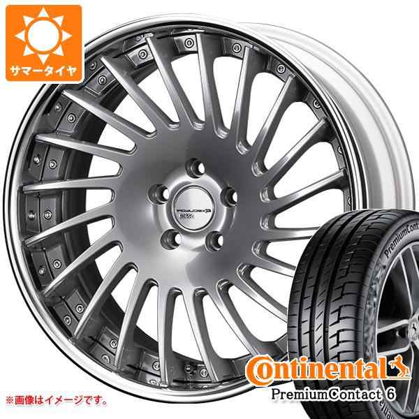 40系アルファード用 2024年製 サマータイヤ コンチネンタル プレミアムコンタクト6 245/40R21 100Y XL SSR エグゼキューター CV05 8.5-21 タイヤホイール4本セットの通販は 520,800円