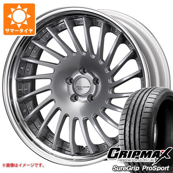 40系アルファード用 サマータイヤ グリップマックス シュアグリップ プロスポーツ 245/40ZR21 100Y XL SSR エグゼキューター CV05S 8.5-21 タイヤホイール4本セット