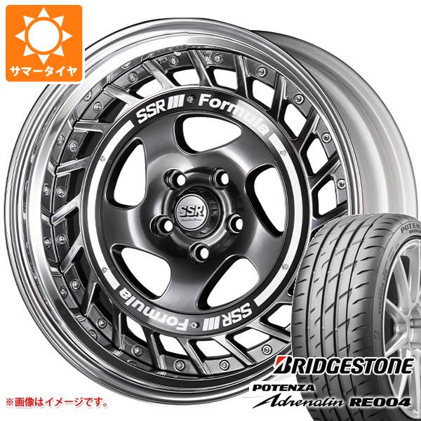 2024年製 サマータイヤ 195/50R16 84V ブリヂストン ポテンザ アドレナリン RE004 SSR フォーミュラ エアロスポーク 6.5-16 タイヤホイール4本セットの通販は