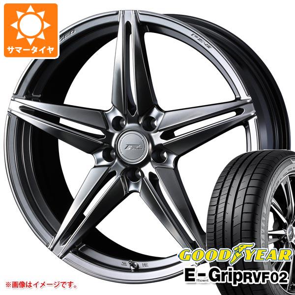 サマータイヤ 215/45R18 93W XL グッドイヤー エフィシエントグリップ RVF02 F ゼロ FZ-3 7.5-18 タイヤホイール4本セット