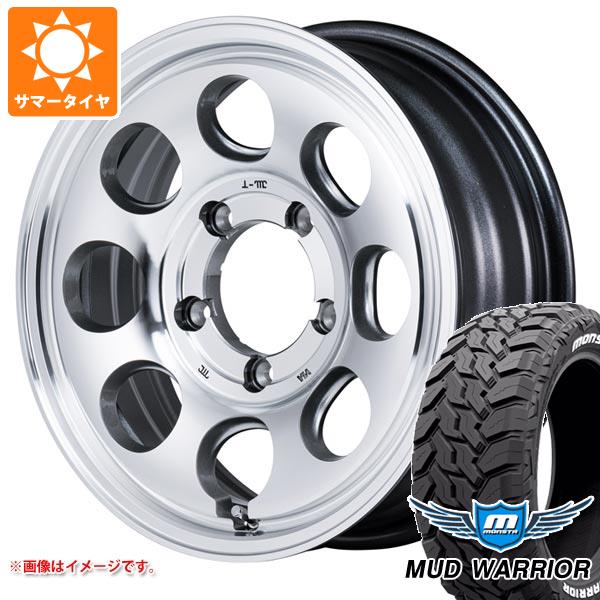 スズキ ジムニーノマド JC74W用 サマータイヤ モンスタ マッドウォーリアー LT235/70R16 104/101Q ホワイトレター ガルシア パーム8 6.0-16 タイヤホイール4本セット 102,905円