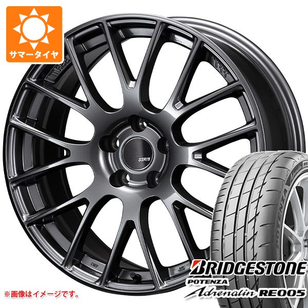 サマータイヤ 235/35R19 91Y XL ブリヂストン ポテンザ アドレナリン RE005 SSR GTV04 8.5-19 タイヤホイール4本セット
