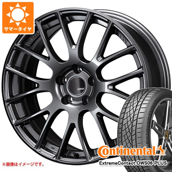 サマータイヤ 235/40R19 96W XL コンチネンタル エクストリームコンタクト DWS06 プラス SSR GTV04 8.5-19 タイヤホイール4本セット 正規品