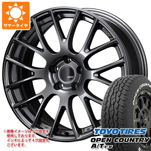 サマータイヤ 225/65R17 102H トーヨー オープンカントリー A/T EX ホワイトレター SSR GTV04 7.0-17 タイヤホイール4本セットの通販は