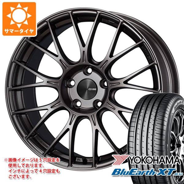 サマータイヤ 225/50R18 95V ヨコハマ ブルーアースXT AE61 エンケイ パフォーマンスライン PFM1 8.0-18 タイヤホイール4本セット