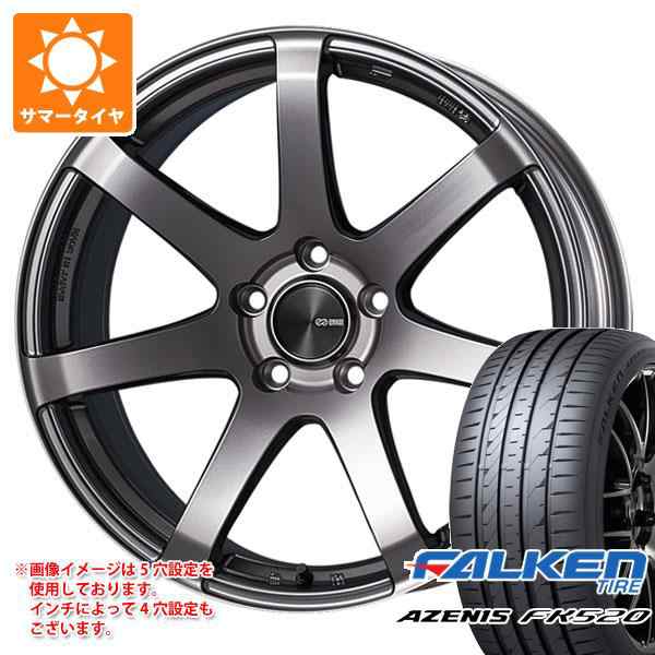 ENKEI サマータイヤ 225/55R18 102W XL ファルケン アゼニス FK520L