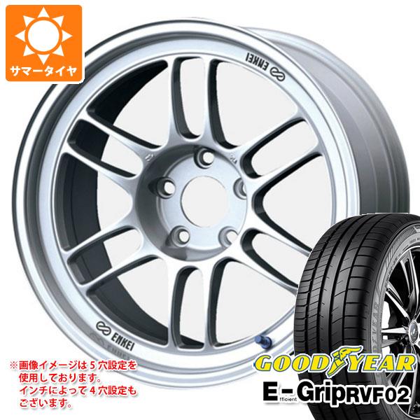 サマータイヤ 215/60R17 100H XL グッドイヤー エフィシエントグリップ RVF02 エンケイ レーシング RPF1 7.5-17 タイヤホイール4本セット