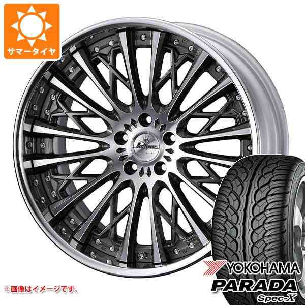 ☆品☆タイヤ４本セット YOKOHAMA PARADA Spec-X 245/45R20 2015年製 ...