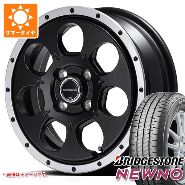 2026年製 サマータイヤ 155/65R14 75H ブリヂストン ニューノ ロードマックス WO-7 あげ軽 4.5-14 タイヤホイール4本セット