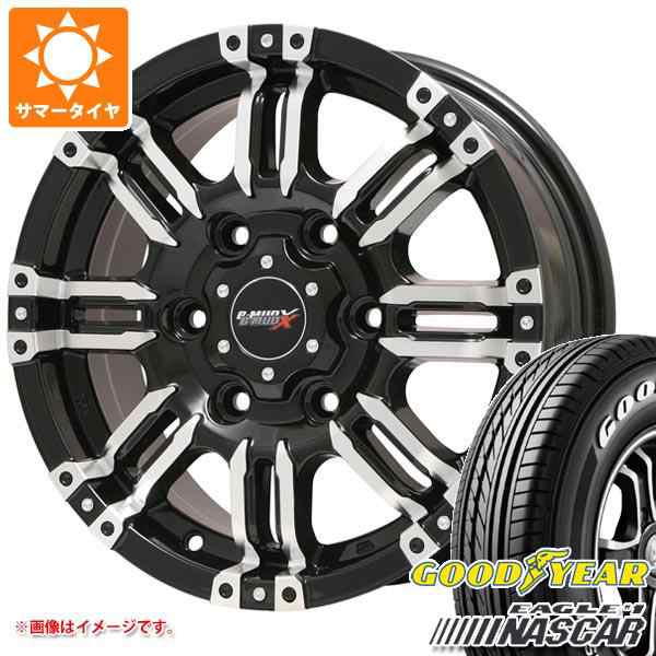 ハイエース 200系専用 サマータイヤ グッドイヤー イーグル ＃1 ナスカー 215/65R16C 109/107R ホワイトレター B マッド  エックス 6.5-16の通販はau PAY マーケット - タイヤ1番