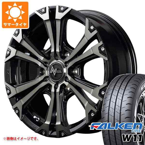 ハイエース 200系専用 サマータイヤ ファルケン W11 195/80R15 107 ...
