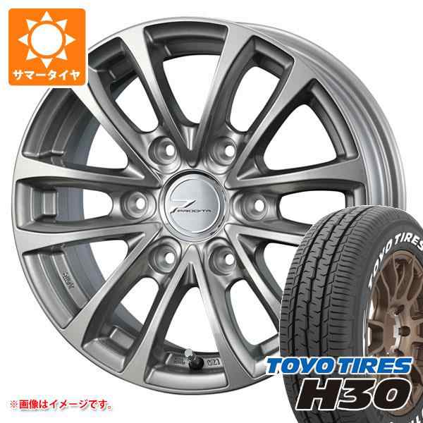 TOYOタイヤ　195/80R15 夏タイヤ　タイヤアルミ4本セット　キャラバン