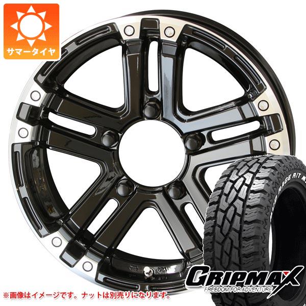 ジムニー用 サマータイヤ グリップマックス マッドレイジ R/T MAX 175/80R16 91S ホワイトレター PPX SJ-X5 5.5-16 タイヤホイール4本セットの通販は