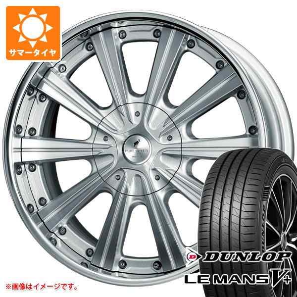 トヨタ グランエース GDH300系用 サマータイヤ ダンロップ ルマン5 LM5+ 245/40R20 95W スーパースター ピュアスピリッツ サフォーク 9.0-20 タイヤホイール4本セット