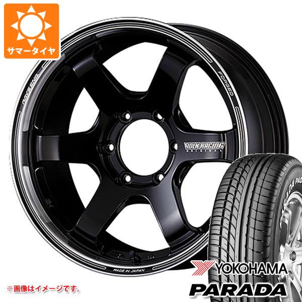 ハイエース 200系用 サマータイヤ ヨコハマ パラダ PA03 225/50R18C 107/105H ホワイトレター レイズ ボルクレーシング TE37SB ツアラー 8.0-18 タイヤホイール4本セットの通販は