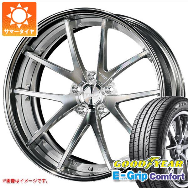 サマータイヤ 245/40R20 99W XL グッドイヤー エフィシエントグリップコンフォート TWS ライツェント WS05 8.5-20 タイヤホイール4本セット