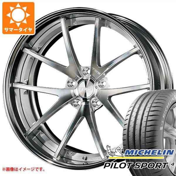 サマータイヤ 255/40R20 101Y XL ミシュラン パイロットスポーツ4 TWS ライツェント WS05 9.0-20 タイヤホイール4本セット 正規品|au PAY マーケット