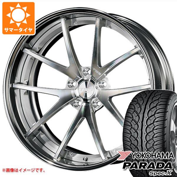 サマータイヤ 235/55R20 102V ヨコハマ パラダ スペック-X PA02 TWS ライツェント WS05 8.0-20 タイヤホイール4本セット
