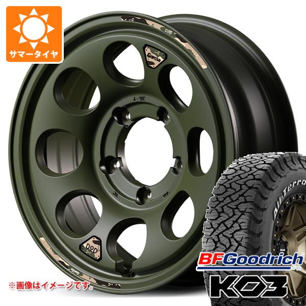 5本セット スズキ ジムニーノマド JC74W用 サマータイヤ BFグッドリッチ オールテレーンT/A KO3 LT215/70R16 100/97S ホワイトレター ウシャリン 6.0-16 タイヤホイール5本セット