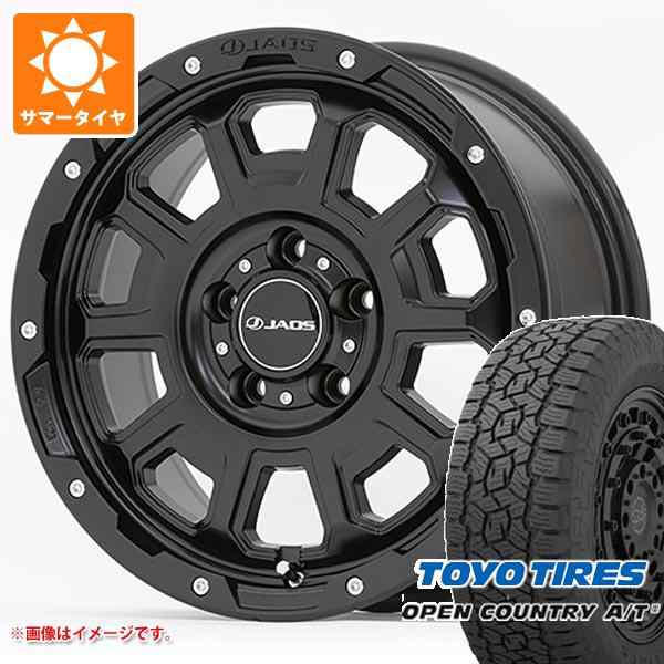 T31エクストレイル用 サマータイヤ トーヨー オープンカントリー A/T3 215/70R16 100T ジャオス アダマス BL5 7.0-16 タイヤホイール4本の通販は