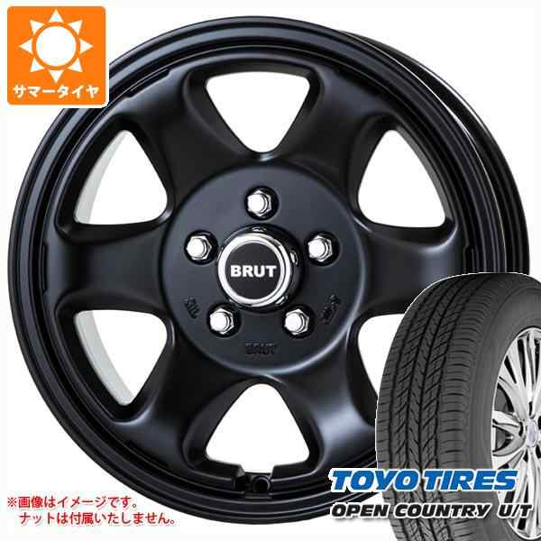 サマータイヤ 215/70R16 100H トーヨー オープンカントリー U/T ブルート BR-44 デリカD:5用 6.5-16 タイヤホイール4本セットの通販は
